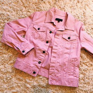 Talbots Bubble Gum Pink Denim Jacket